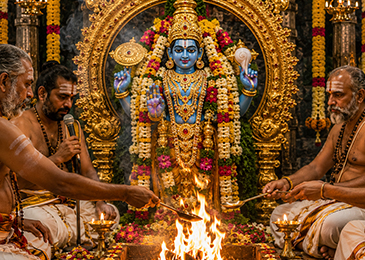 Sudarshana Homam for Maha Vishnu